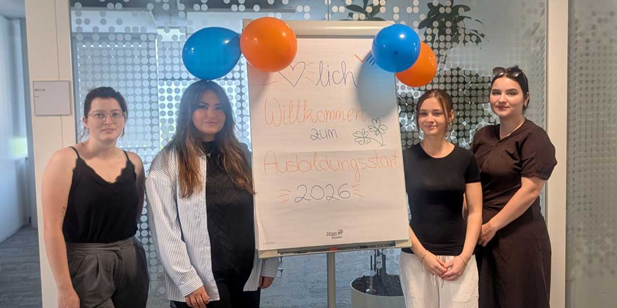 Die neuen Peras-Auszubildenden bei den Azubitagen 2026 in Karlsruhe